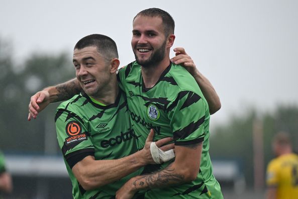 Jenks goal celebration